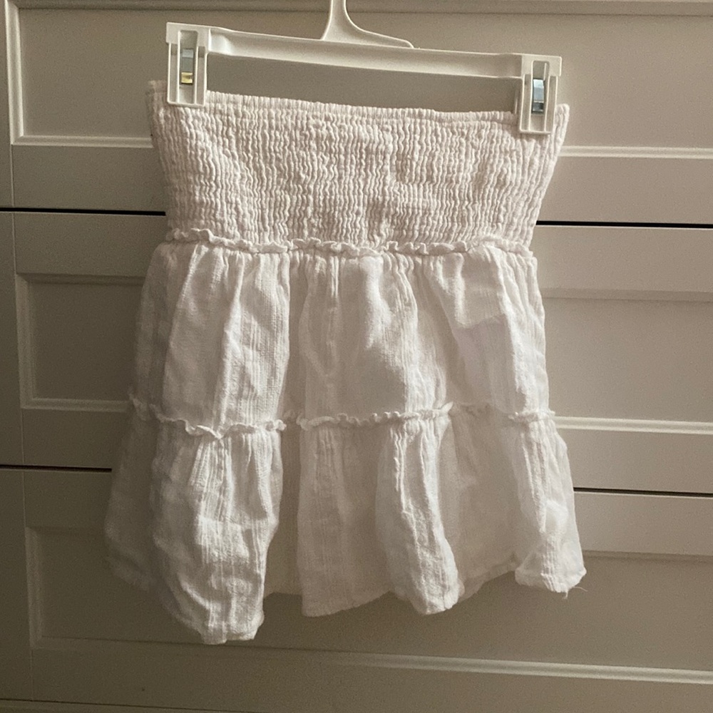White skirt